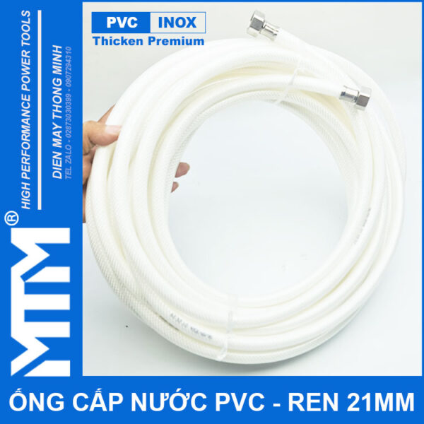 Gia Day Cap Nuoc Tuoi Cay Rua Xe Ve Sinh Nha Cua Ren Inox 21mm Gia Day Cap Nuoc Tuoi Cay Rua Xe Ve Sinh Nha Cua Ren Inox 21mm