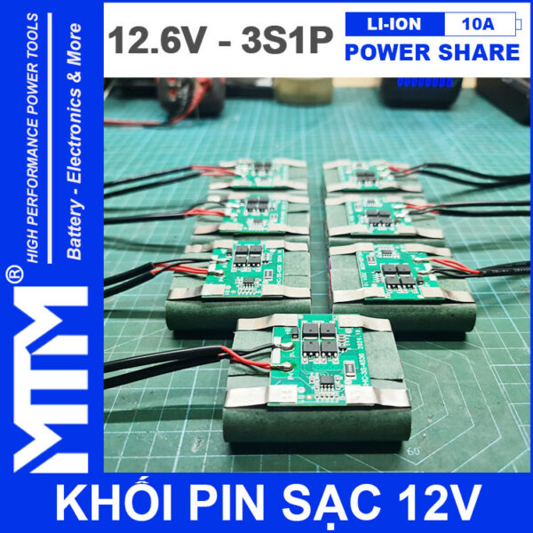 Mach Bao Ve Pin Sac 12V 10A 3S1P Jack DC MTM Mach Bao Ve Pin Sac 12V 10A 3S1P Jack DC MTM
