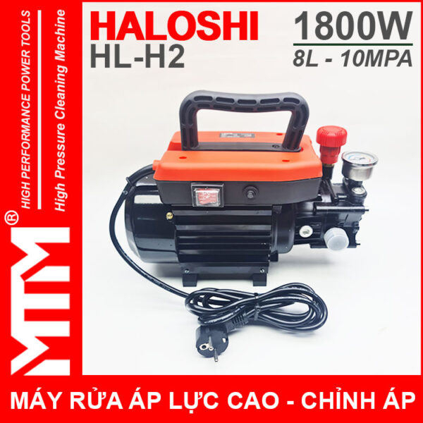 May Rua Xe Gia Dinh Mini Ap Luc Cao 220V 1800W 8L 10Mpa Haloshi HL H2 Loi Dong Chinh Ap Cao Cap May Rua Xe Gia Dinh Mini Ap Luc Cao 220V 1800W 8L 10Mpa Haloshi HL H2 Loi Dong Chinh Ap Cao Cap