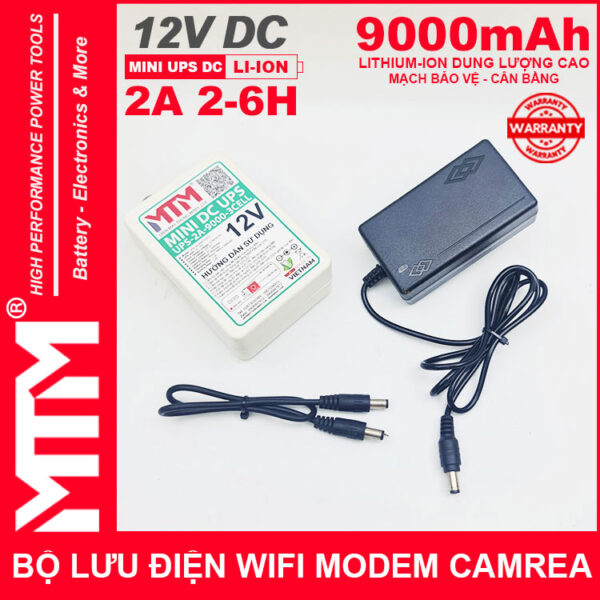 Bo Nguon Du Phong Wifi Modem Camera 12V 2A 9000mah UPS DC 12Vpsd Chinh Hang Bo Nguon Du Phong Wifi Modem Camera 12V 2A 9000mah UPS DC 12Vpsd Chinh Hang