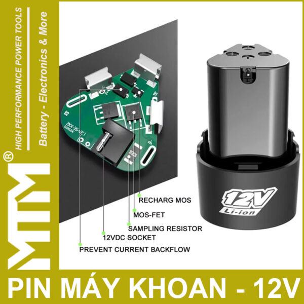 Chuc Nang Mach Pin 3s Pin May Khoan Van Vit Thiet Bi 12v 3000mah Khe B MTM Chuc Nang Mach Pin 3s Pin May Khoan Van Vit Thiet Bi 12v 3000mah Khe B MTM