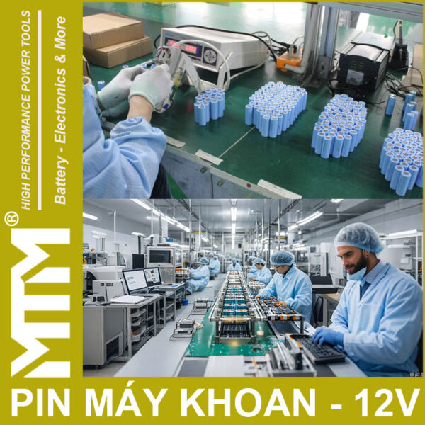 Dong Pin May Khoan Van Vit Thiet Bi 12v 3000mah Khe B MTM Dong Pin May Khoan Van Vit Thiet Bi 12v 3000mah Khe B MTM