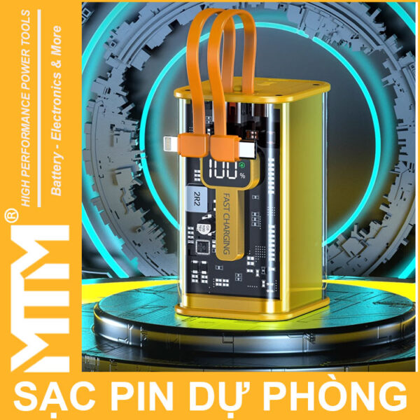 Gia Ban Pin Sac Du Phong 16000mah USB Micro TypeC Lightning LED Bao Pin Sac Nhanh Gia Ban Pin Sac Du Phong 16000mah USB Micro TypeC Lightning LED Bao Pin Sac Nhanh