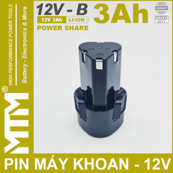 Khe Pin May Khoan Van Vit Thiet Bi 12v 3000mah Khe B MTM Khe Pin May Khoan Van Vit Thiet Bi 12v 3000mah Khe B MTM