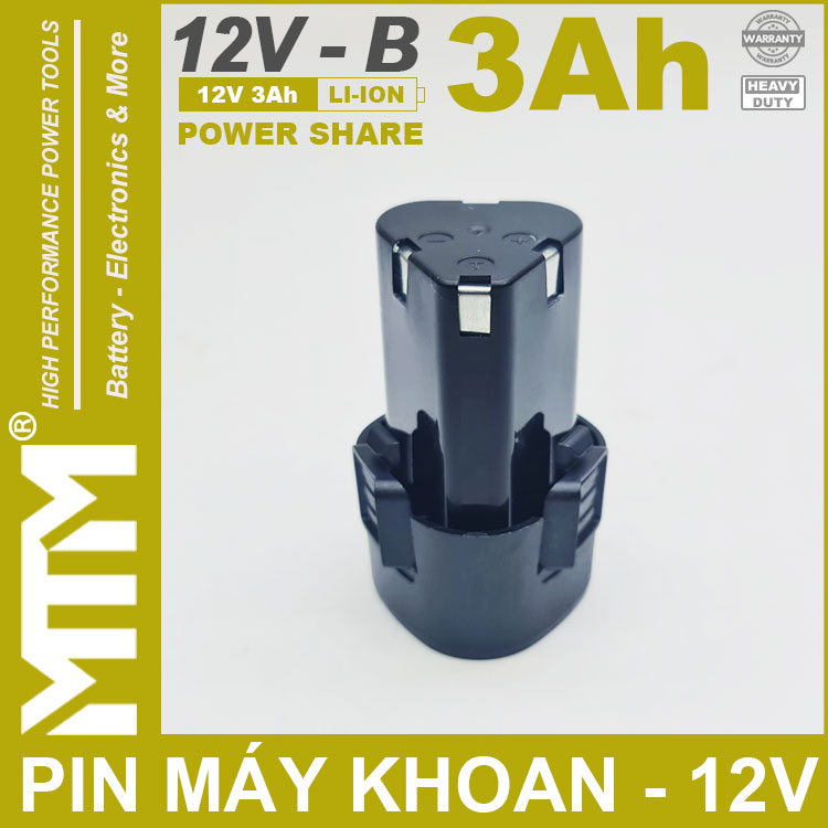 Khe Pin May Khoan Van Vit Thiet Bi 12v 3000mah Khe B MTM Khe Pin May Khoan Van Vit Thiet Bi 12v 3000mah Khe B MTM