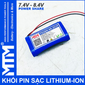 Pin Lihtium Ion 7v4 8v4 2S1P 2000mah
