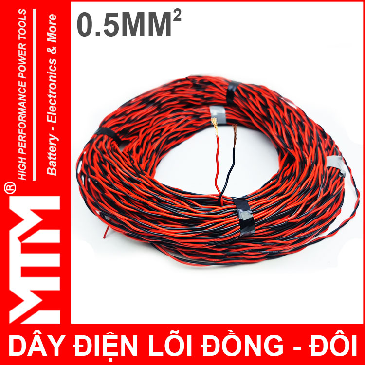 Day Dien Loi Donng Doi 05mm Cao Cap