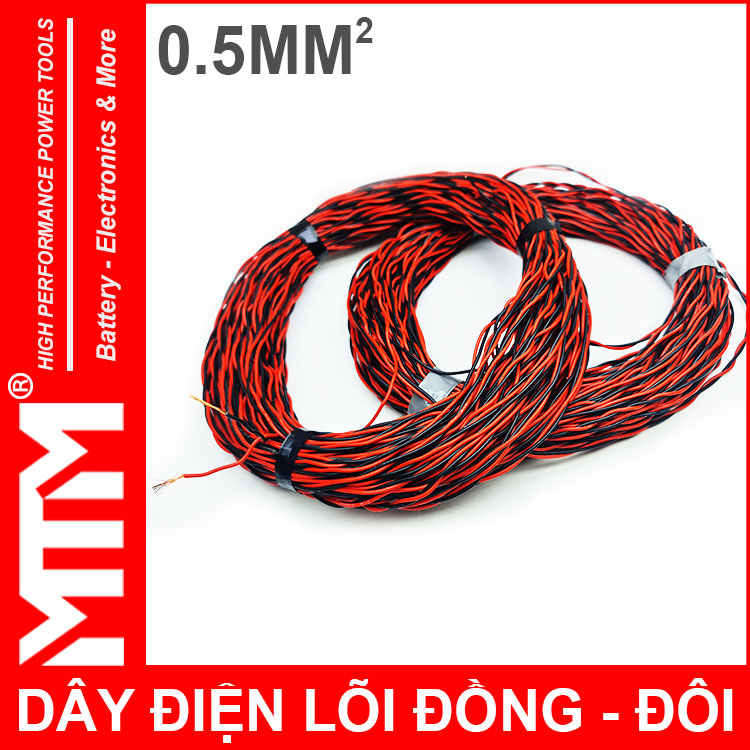 Day Dien Loi Donng Doi 05mm Gia Si