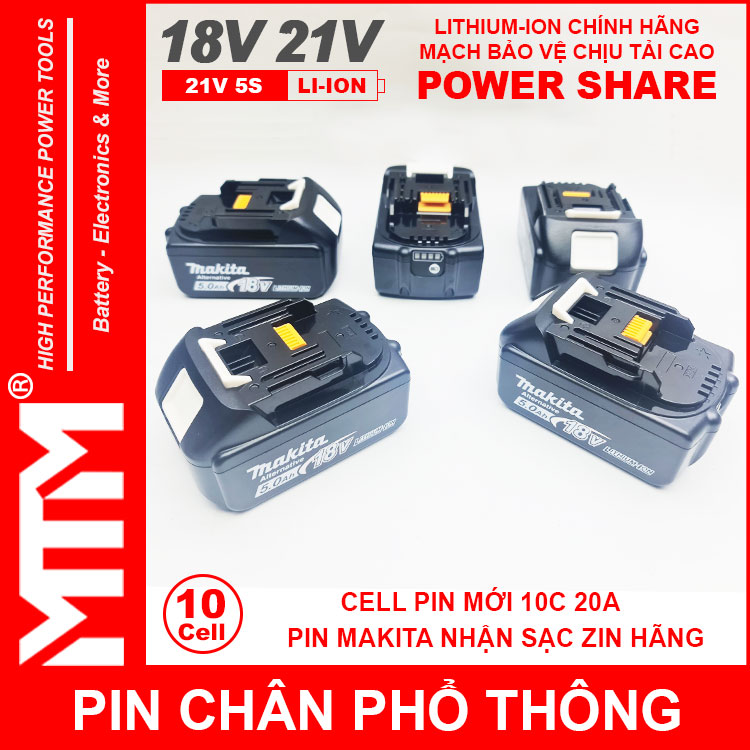 Pin Chan Pho Thong Makita 10cell 4Ah Nhan Sac Zin Chinh Hang Gia Re Cao Cap Pin Chan Pho Thong Makita 10cell 4Ah Nhan Sac Zin Chinh Hang Gia Re Cao Cap