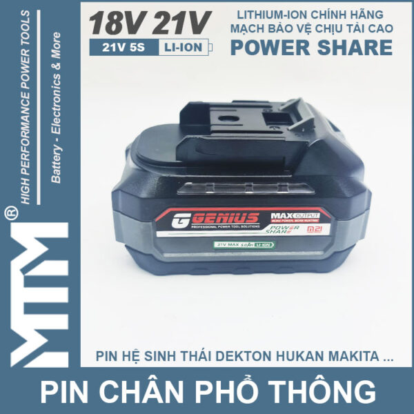 Chuyen Ban Pin Chan Pho Thong 10cell 80A Led Bao Pin 2 Ben