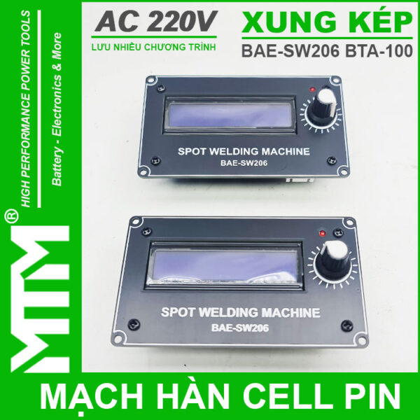Mach Han Cell Pin Xung Kep BAE 206 BTA100 Bao Anh Gia Ban Mach Han Cell Pin Xung Kep BAE 206 BTA100 Bao Anh Gia Ban