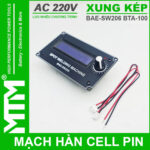 Mach Han Cell Pin Xung Kep BAE 206 BTA100 Chinh Hang