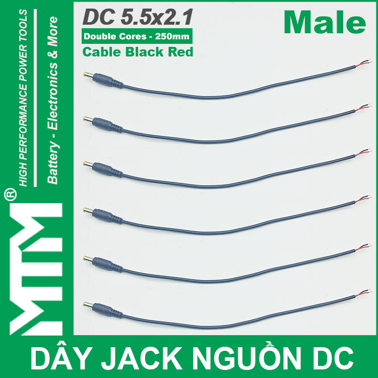 Day Jack DC 250mm Duc Loai 1 Day Jack DC 250mm Duc Loai 1