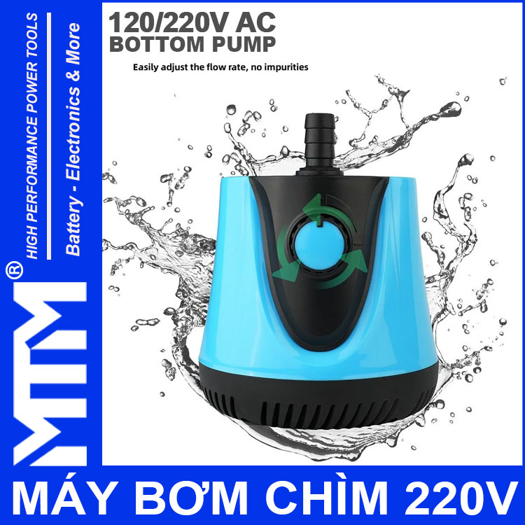 May Bom Chim 220V HSBAO BOTTOM PUMP Chinh Luu Luong