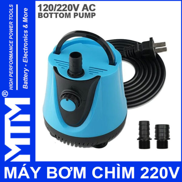 May Bom Chim 220V Kem Noi Ong