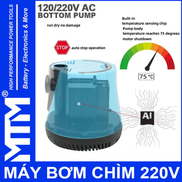 May Bom Chim 220V Nhiet Do Hoat Dong