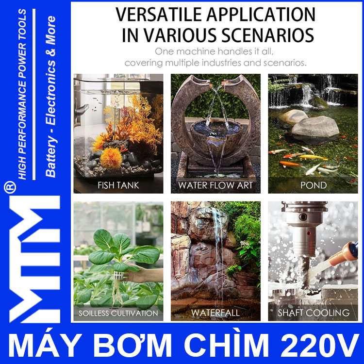 May Bom Chim 220V Su Dung