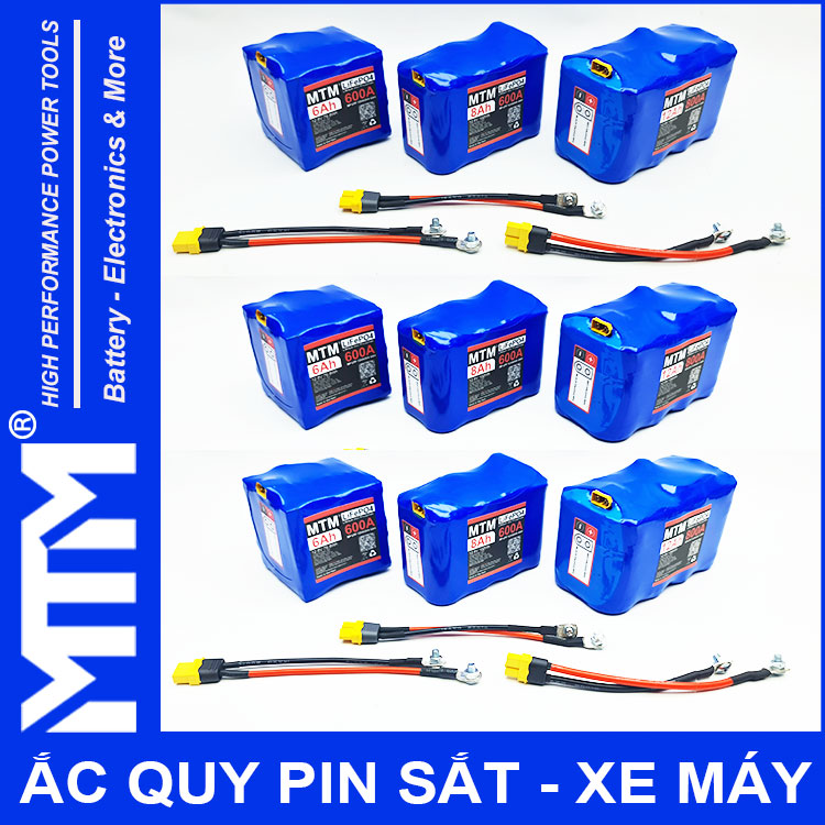 Ban Ac Quy Pin Kich Khoi Dong Xe May 12V MTM