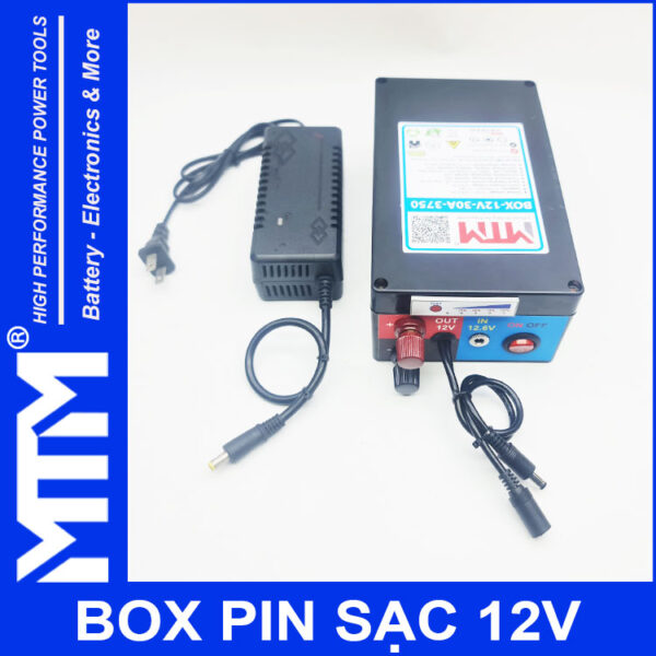 Bo Box Pin 12V 30A 3S15P 18650 3750mAh Cell 2500mAh MTM