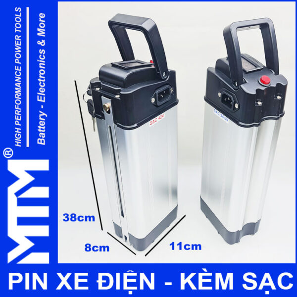 Kich Thuoc Pin Xe đien 37V 42V 48V 54V 30A Leb Bao Pin