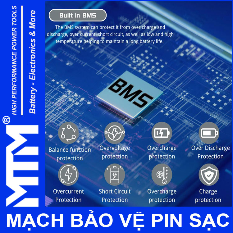 Mach Bao Ve Pin Sac BMS Cao Cap