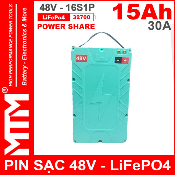 Gia Pin Xe Dien LiFePo4 V 16S 15Ah 30A MTM Gia Pin Xe Dien LiFePo4 V 16S 15Ah 30A MTM