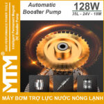May Bom Tang Ap Tro Luc Nuoc Nong Lanh 24V 128W 35L 18M BINTAIKE Canh Quat
