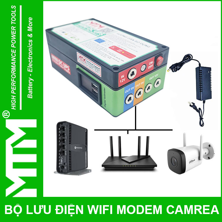 Su Dung Nguon Du Phong Wifi Modem Camera USB 5V 12V 5A Su Dung Nguon Du Phong Wifi Modem Camera USB 5V 12V 5A