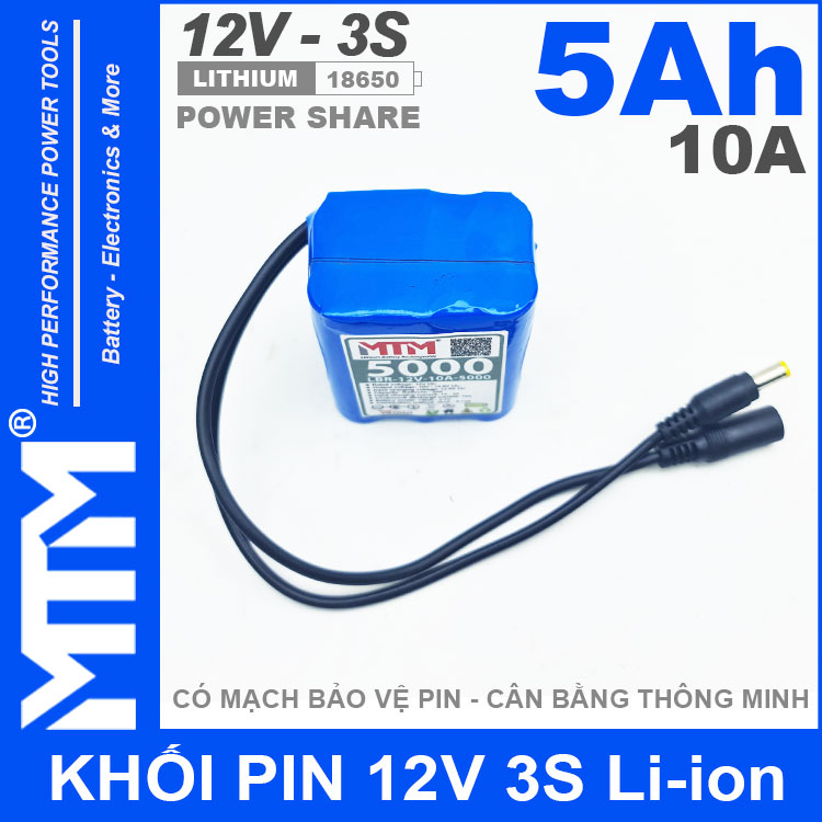 Ban Pin 12v 10a 5000mah MTM Ban Pin 12v 10a 5000mah MTM