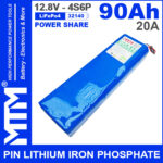 Gia Pin 12v 90Ah 4S6P 20A MTM