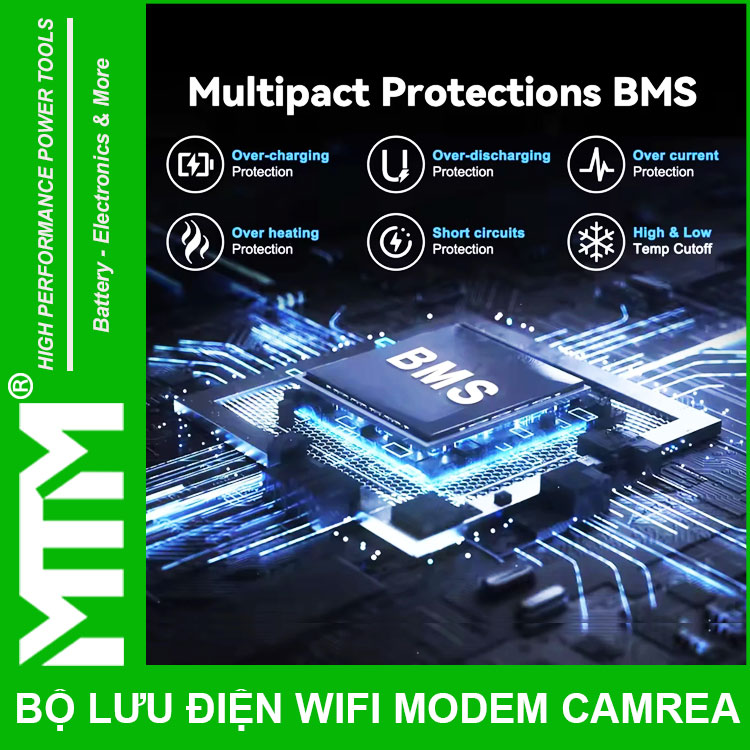 Mach Bao Ve BMS Bo Nguon Du Phong Wifi Modem Camera USB 5V 12V 5A Su Dung Mach Bao Ve BMS Bo Nguon Du Phong Wifi Modem Camera USB 5V 12V 5A Su Dung