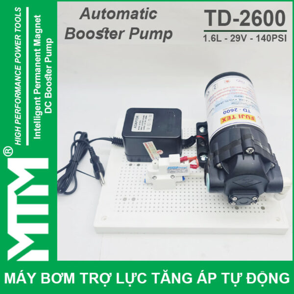 Chuyen Cung Cap May Bom Tang Ap Tro Luc Nuoc RO Tu Dong TD 2600