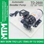 May Bom Tang Ap Tro Luc Nuoc RO Tu Dong TD 2600